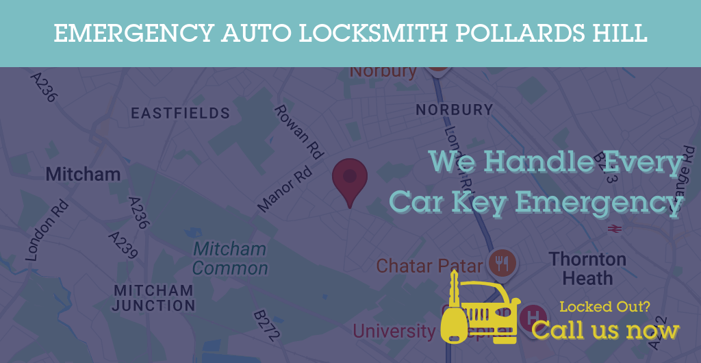 Auto Locksmith Services in Pollards Hill - Croydon